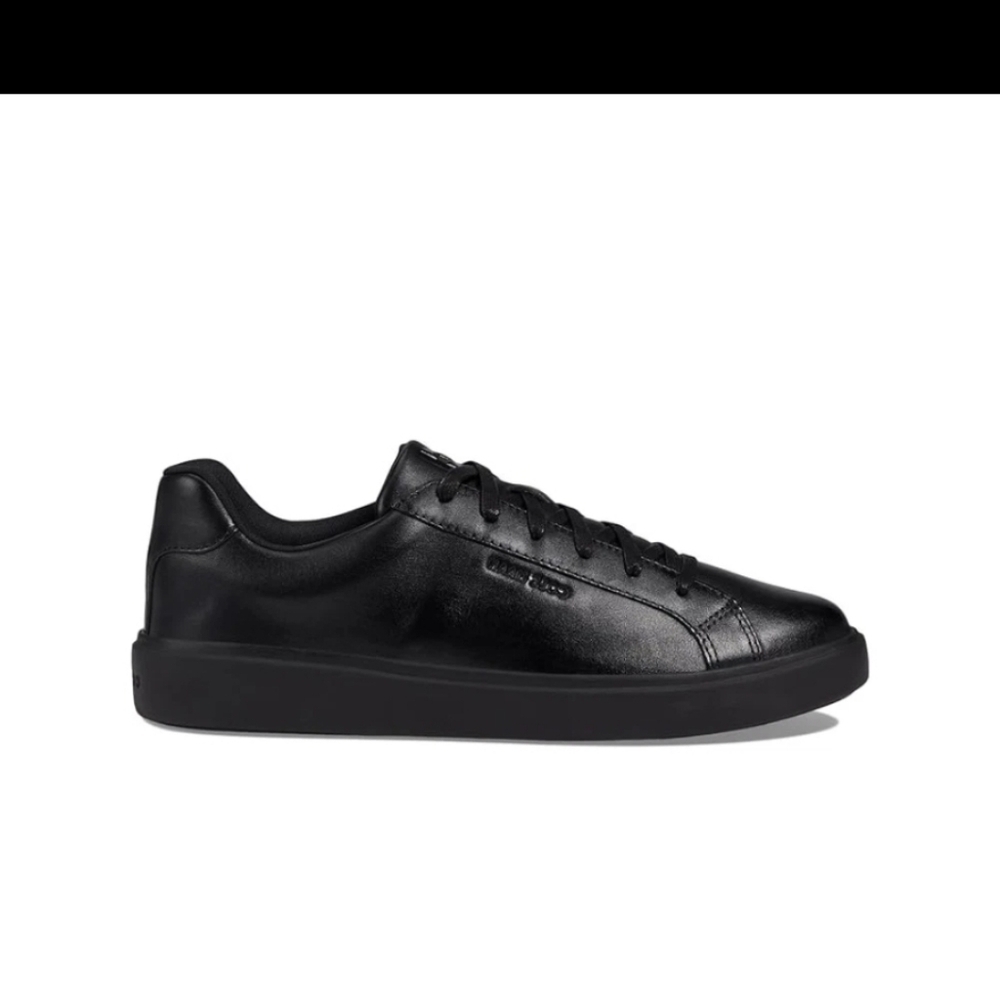 Cole Haan Women’s Grand Crosscourt Daily Leather Sneaker - Black/Black - Picture 5 of 9